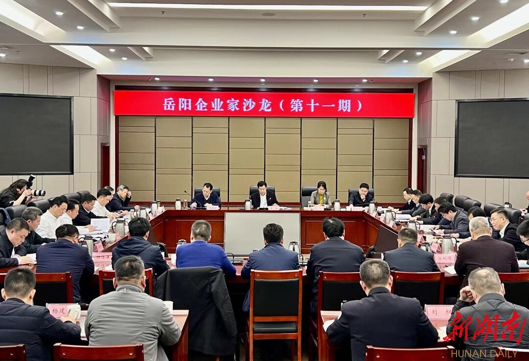从春天出发①快讯丨促进房地产市场稳中向好！岳阳企业家沙龙第11期启幕